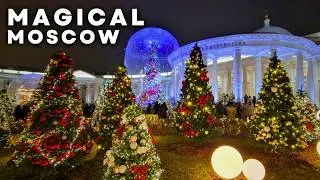 Moscow Christmas Decorations Tour 2025