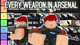 Arsenal Weapon Tier List | ROBLOX (outdated)