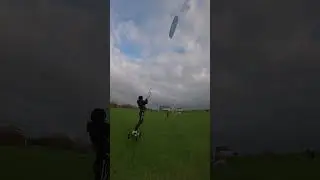 12m Soul 3 | Landboarding | Norddeich  #flysurfer #landboarding #jump