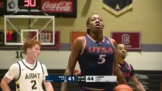 REEL: Army West Point men's basketball vs. UTSA