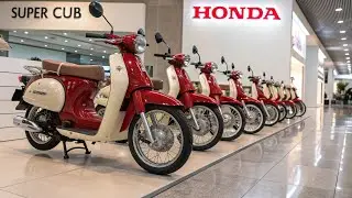 New 2025 Honda Super Cub FINALLY REVEALED &ndash; The ICON is BACK! 🏍🔥