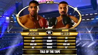 Anthony Joshua vs Adonis Creed FULL FIGHT | Fight Night Forever AI Simulation Gameplay (CPU vs CPU)