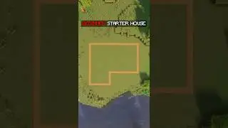 Beginner Starter House #minecraft #minecraftbuilds #minecraftbuilding #minecrafttutorial
