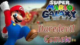 All Daredevil Comets in Super Mario Galaxy