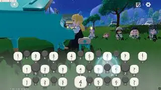 Graceful Ghost Rag | Heartopia Piano
