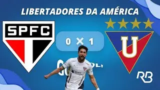 GOL DA LDU! GOL DE MEDINA! S&atilde;o Paulo 0 X 1 LDU