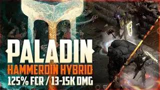 Diablo 2: Возрождённый гибрид Хаммердина! 125% FCR * урон 13 000-15 000*