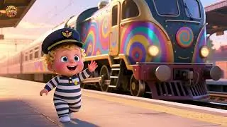 Baby&rsquo;s Train Adventure 🚆 | Fun Train Song for Kids | Sing Along Journey