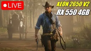 XEON 2650 V2 + RX 550 4GB - TESTE EM JOGOS