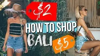 How To Shop In BALI + HAGGLING TIPS AND TRICKS