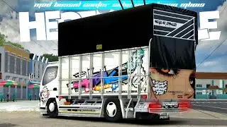 LAGI VIRAL❕SPECIAL MOD BUSSID TRUCK CANTER HD-X SUMATRAAN SPEK HEREX PALING BANYAK DICARI 2026