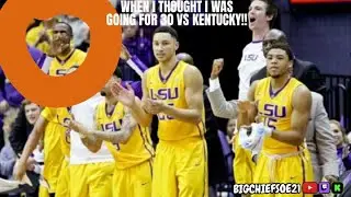 WHEN I THOUGHT I WAS GOING FOR 30 AGAINST KENTUCKY SOPHOMORE YEAR!! LSU BASKETBALL!!