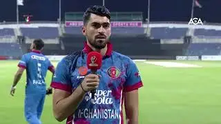 Ibrahim Zadran on his match winning knock against UAE