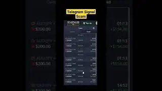 Binary Options Telegram Signals Scam