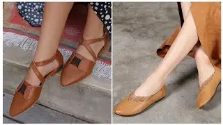 Organic Leather shoes for girls with stylish look 2024 - Comfy Leather shoes for women