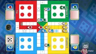 Ludo King Game in 4 Players | Ludo Game in 4 Players | Ludo Gameplay | Ludo Khela #ludogame