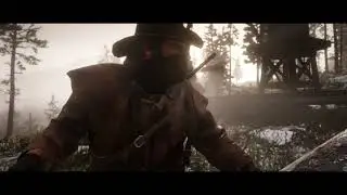 [GTX960m] Red Dead Redemption 2 | Train Chase