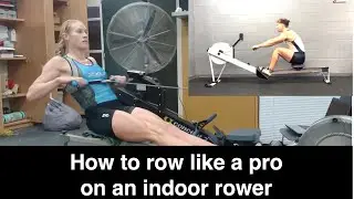 How to row like a PRO on an indoor rower