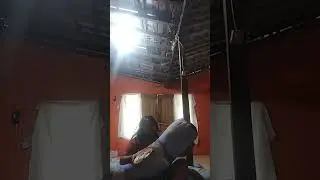 Sarapan pagi sama mangku guling jumbo