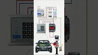 Smart EV Charger Wiring Tutorial | 220V Password Protected System #evcharging #shorts