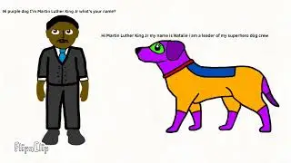 Martin Luther King Jr say hi to me