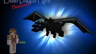 Minecraft: Hardcore Ender Dragon Fight
