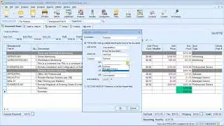 Summary Lines - QuoteWerks Document Items
