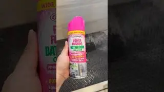 Dollar Tree Bathroom Cleaner 🧼 DOES IT WORK ⁉️ #cleaningmotivation