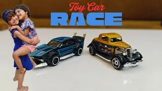 Classic Toy Cars Racing with Kids 🏁🚘 | Kids Playtime | Family Fun