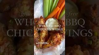 Whole30 BBQ Chicken Wings #whole30recipes