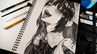 How To Draw Anime Girl / Step By Step / Anime Drawing Girl Tutorial Face / Mr Rk Artist