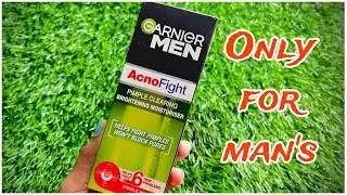 Garnier Man Acno Fight Pimple Cleaning Brightening Moisturiser कैसा हैं ||