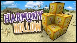 🔴 OPENING LUCKY BLOCKS!! *FARMING WINGS!!* | Minecraft Harmony Hollow Livestream