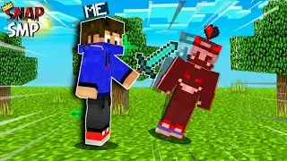 Killing Most Deadliest Player in Snap SMP [1] @Mrbipinxd