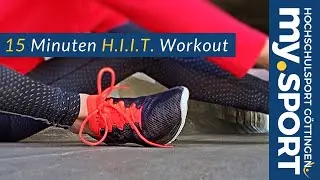 my.SPORT @ your.HOME &ndash; 15 Minuten H.I.I.T. Workout - FULLBODY 2.0 mit Anna und Josi