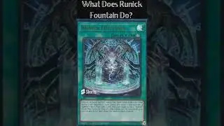 What Does Runick Fountain Do?