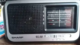 FOR SALE VINTAGE RADIO SHARP QT 50 4 BAND RADIO AC DC ALL WARKING 9538536573