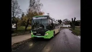 Podzimní linka 506 směr Měrunice #slowtv