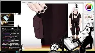 Working on a #vtuber model | Chill Music | #artcommissions