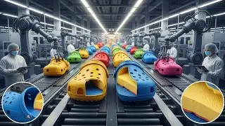 Inside the Factory: The Secret Process Behind Crocs Shoes