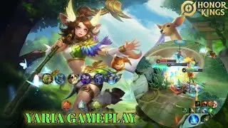 Honor of Kings : Build Arcana Yaria Best Support All Season | Solo Rank Grandmaster