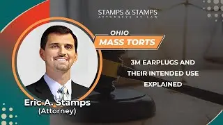 3M Earplugs And Their Intended Use Explained | Eric Stamps - OH