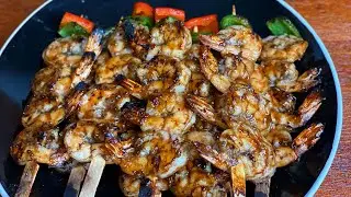 Honey Jerk Shrimp Skewers on the Grill || TERRI-ANN’S KITCHEN