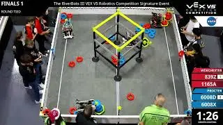 Riverbots Grand Finals - Final #1-1 - 839Z & 1165A vs 6008D & 6008X - Auton + Driver