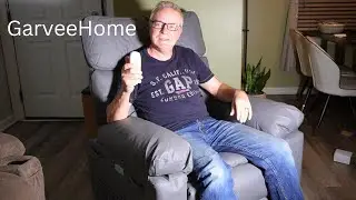 GarveeHome Recliner with Heat and Vibrating Massage USB REVIEW