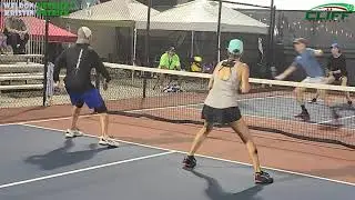 USOPEN Pickleball 2021 MXD 35+ Bronze Chris Patrick/Kristin Hickman VS Stephen Henricks/Angie Weldon