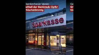 Gelsenkirchener Verein:Gro&szlig;teil der Bankraub-Opfer t&uuml;rkischst&auml;mmig. #viral #gelsenkirchen #sparkasse