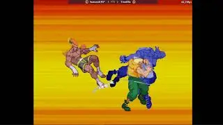 Fightcade  Street Fighter Alpha 2  Yamazaki93 🇫🇷  ( Ryu )  vs TiredRic  🇵🇹 (Adon )  FT5  