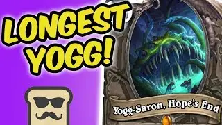 ЭТО САМЫЙ ДЛИННЫЙ ЙОГГ-САРОН ВСЕХ ВРЕМЁН?! | ДРУИД-ЗАКЛИНАНИЕ | HEARTHSTONE | ЗАМАСКИРОВАННЫЙ ТОСТ