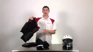 Warrior Burn Goalie Lacrosse Starter Package 4 Piece with Helmet @SportStop.com